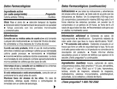 Diurexultraspdrug Facts